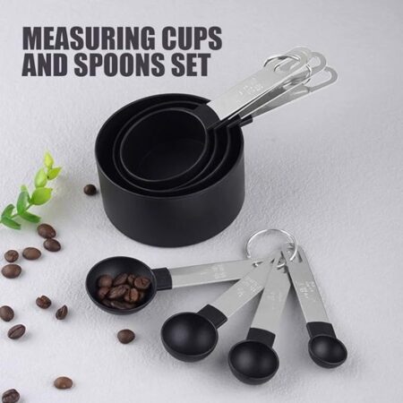 steel measuring cups