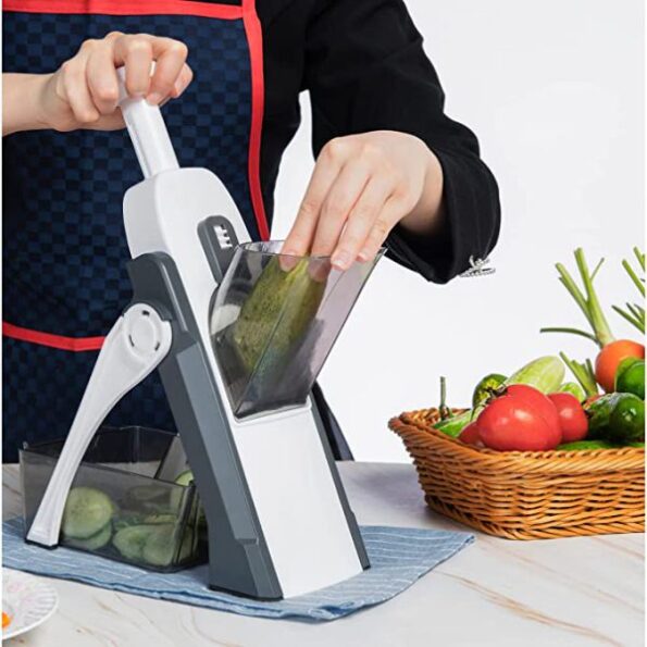 Mandoline Food Slicer Vegetable Cutter, Safe Food Chopper - Image 3