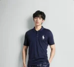 1 Pc Men's Cotton Jersey Plain Polo Shirt