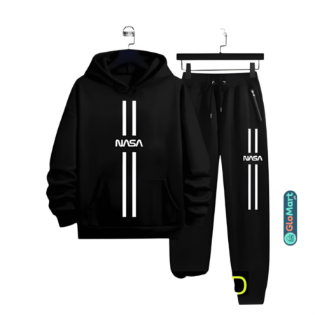 Shop the latest 2 Pcs Men's Polyester Fleece Printed Track Suit for unmatched comfort and style.