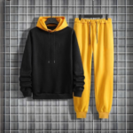 Men's Plain Fleece Tracksuit – Slim & Regular Fit