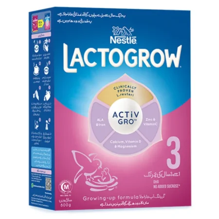 Nestlé LACTOGROW 3 Growing-Up Formula Milk Powder 800g (1 Year+)