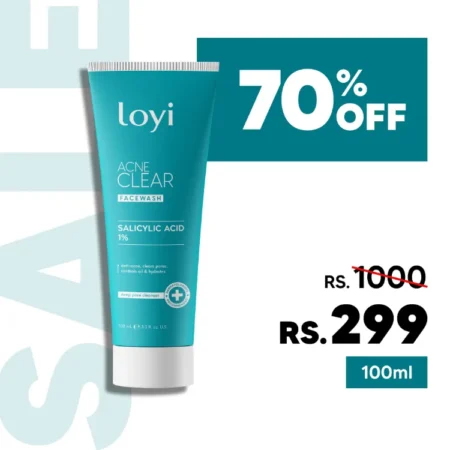 Loyi Salicylic Acid Face Wash 100ml for Acne & Oil Control