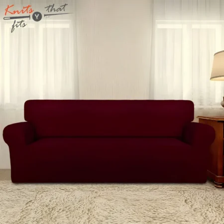 5 Seater Sofa Cover Set (3+1+1) | Cotton Jersey Stretch Sofa Covers