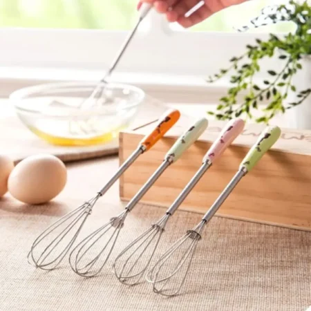 Electric Hand Mixer & Egg Beater | Multifunctional Mini Whisk (18 × 2.5cm)
