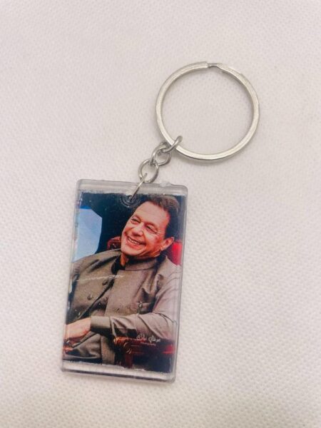 Imran Khan Double Sided Photo Keychain